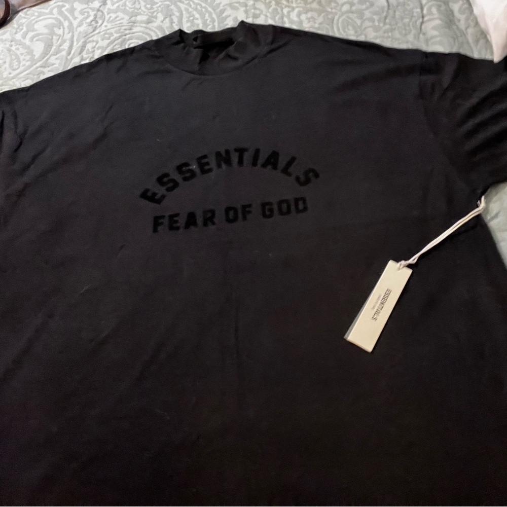 Fear of God Essentials Black Tee